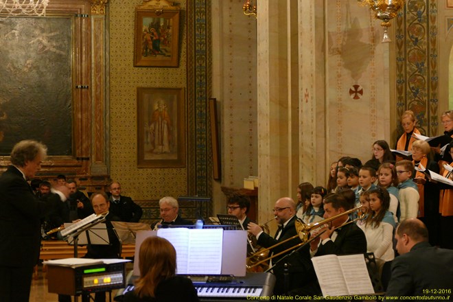 Concerto di Natale Corale San Gaudenzio Gambol