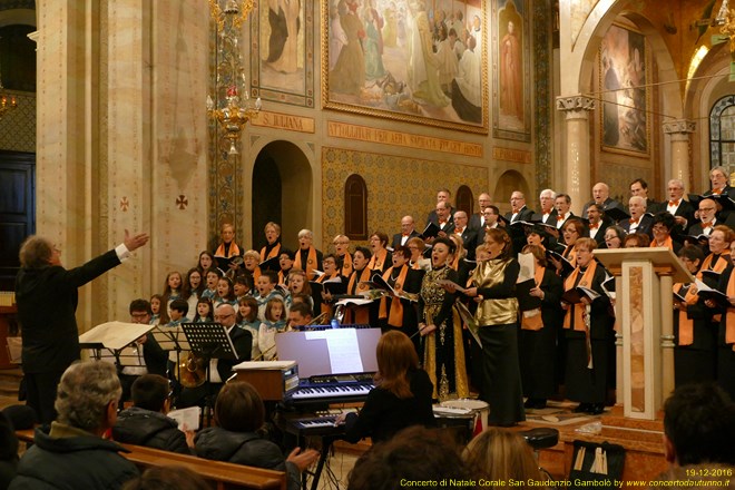 Concerto di Natale Corale San Gaudenzio Gambol