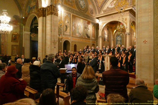 Concerto di Natale Corale San Gaudenzio Gambol