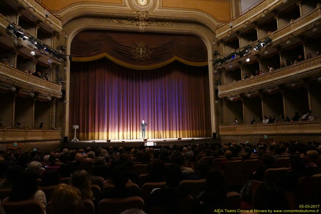 Teatro Coccia Novara AIDA 