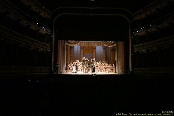Teatro Coccia Novara AIDA 