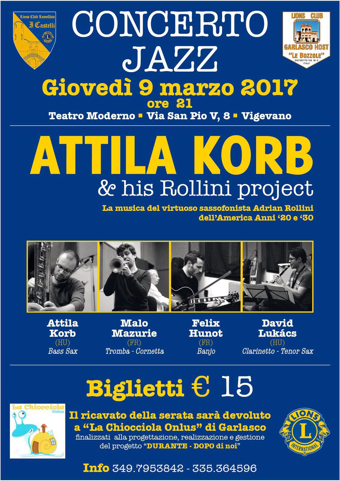 Attila Korb e Rollini Project