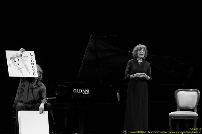 Teatro Coccia 2017 Simona Marchini Paolo Restani