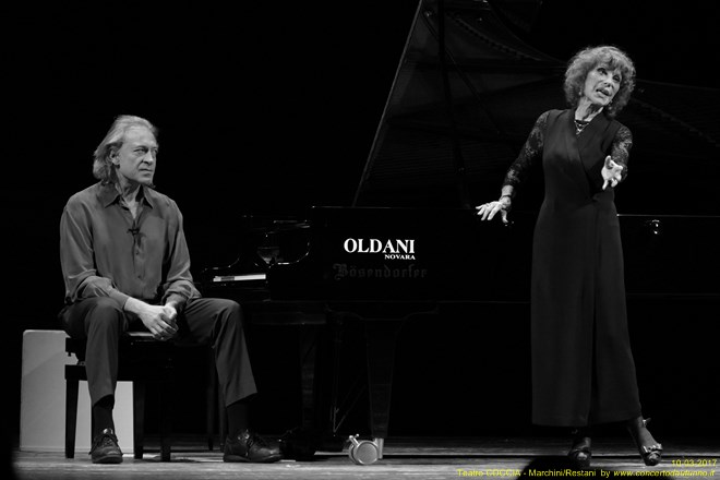 Teatro Coccia 2017 Simona Marchini Paolo Restani