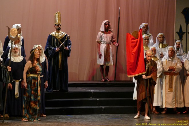 Verdi AIDA Teatro Manzoni Monza