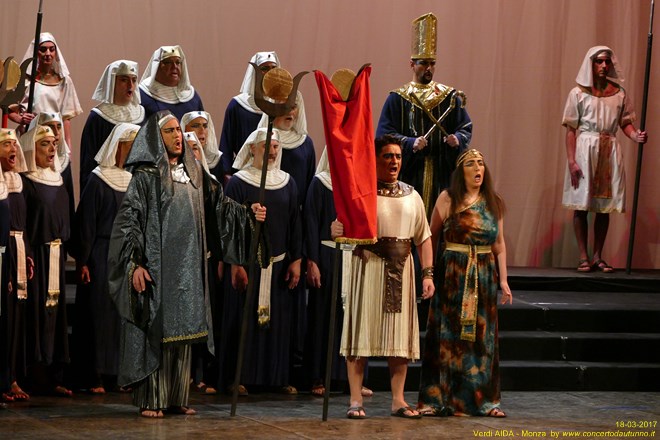 Verdi AIDA Teatro Manzoni Monza
