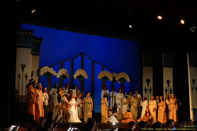Verdi AIDA Teatro Manzoni Monza