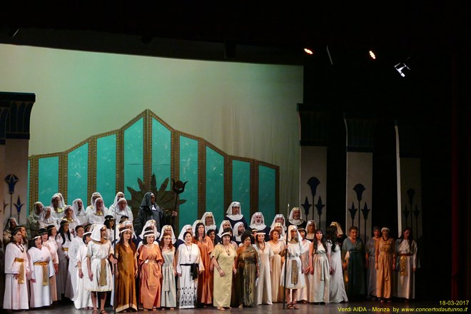 Verdi AIDA Teatro Manzoni Monza