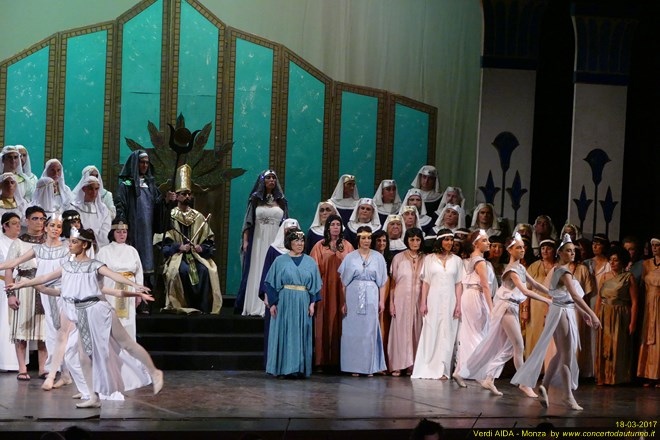 Verdi AIDA Teatro Manzoni Monza