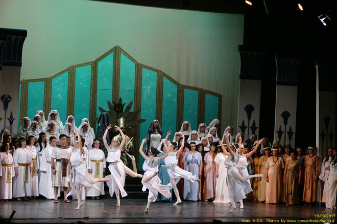 Verdi AIDA Teatro Manzoni Monza