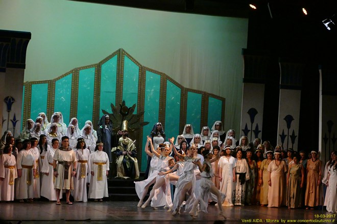 Verdi AIDA Teatro Manzoni Monza