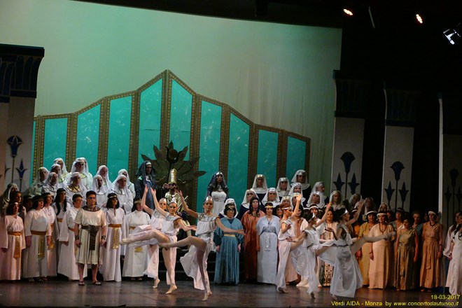 Verdi AIDA Teatro Manzoni Monza
