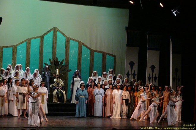 Verdi AIDA Teatro Manzoni Monza