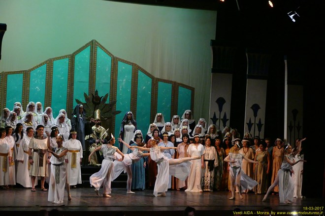 Verdi AIDA Teatro Manzoni Monza