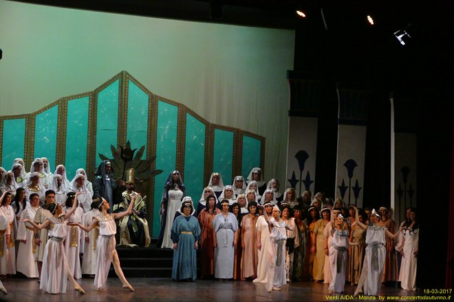 Verdi AIDA Teatro Manzoni Monza