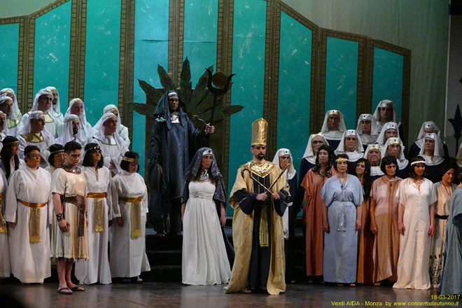 Verdi AIDA Teatro Manzoni Monza