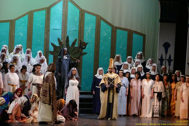 Verdi AIDA Teatro Manzoni Monza
