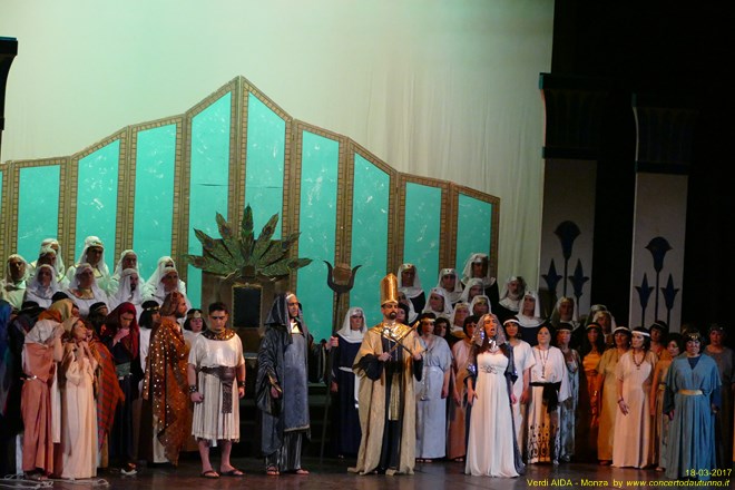 Verdi AIDA Teatro Manzoni Monza