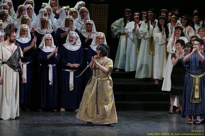 Verdi AIDA Teatro Manzoni Monza