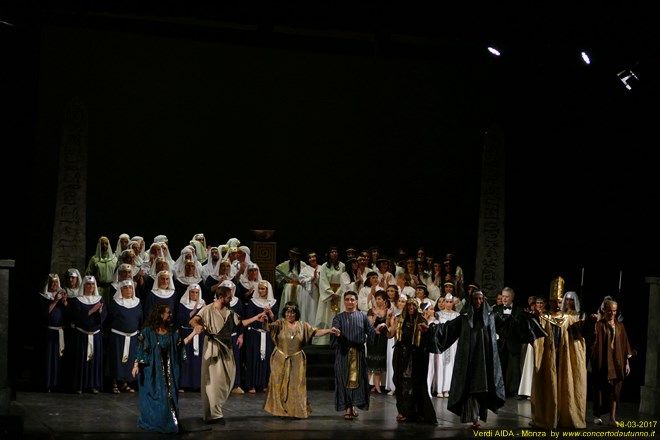 Verdi AIDA Teatro Manzoni Monza