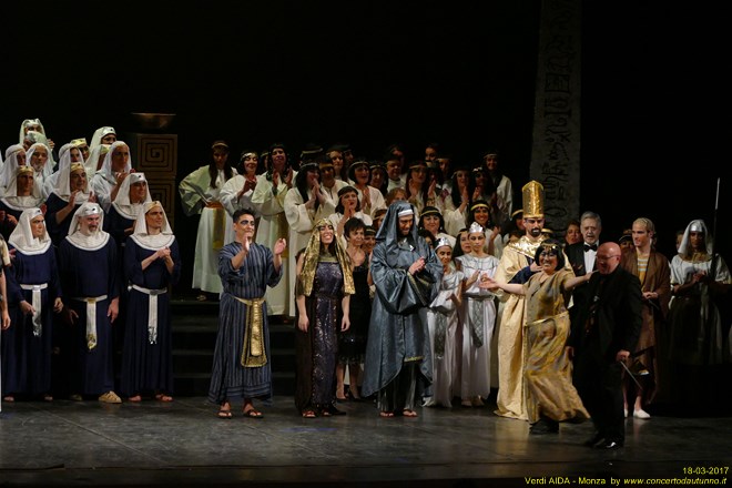 Verdi AIDA Teatro Manzoni Monza