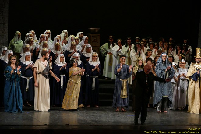 Verdi AIDA Teatro Manzoni Monza