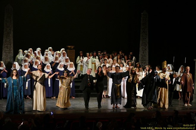 Verdi AIDA Teatro Manzoni Monza