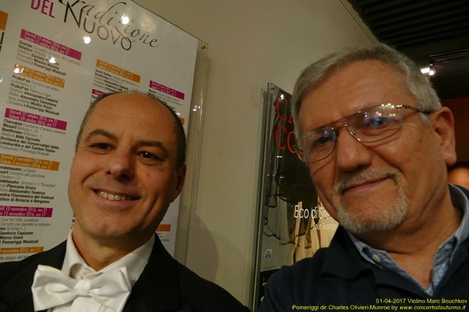 Pomeriggi Musicali Charles Olivieri-Munroe e Marc Bouchkov