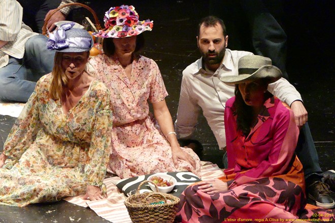 Elisir d'amore regia Alberto Oliva 