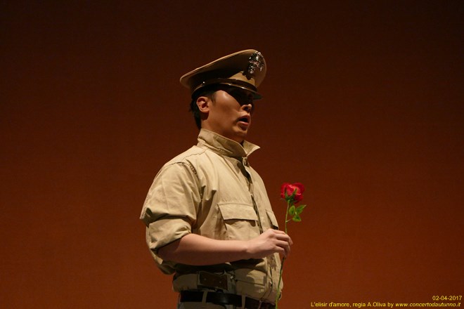 Elisir d'amore regia Alberto Oliva 