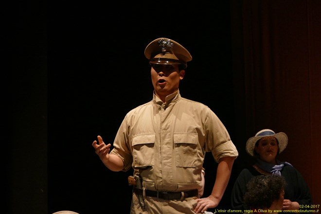 Elisir d'amore regia Alberto Oliva 
