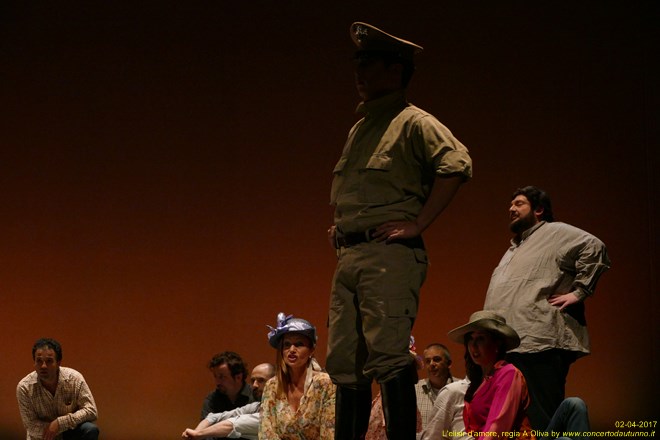 Elisir d'amore regia Alberto Oliva 