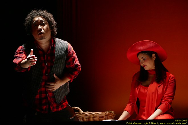 Elisir d'amore regia Alberto Oliva 