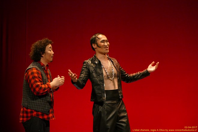 Elisir d'amore regia Alberto Oliva 
