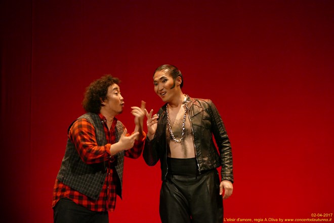 Elisir d'amore regia Alberto Oliva 
