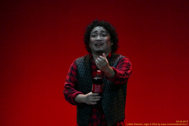 Elisir d'amore regia Alberto Oliva 