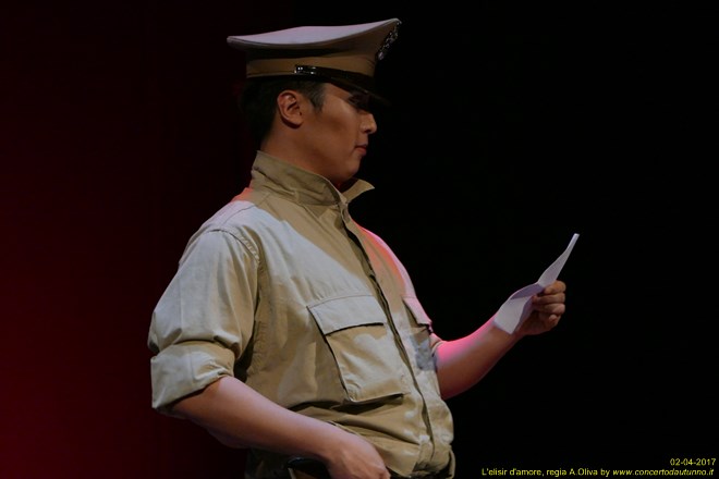 Elisir d'amore regia Alberto Oliva 