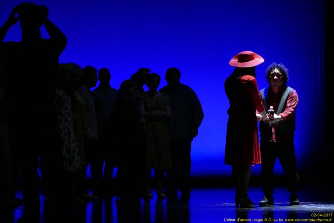 Elisir d'amore regia Alberto Oliva 