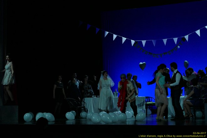 Elisir d'amore regia Alberto Oliva 
