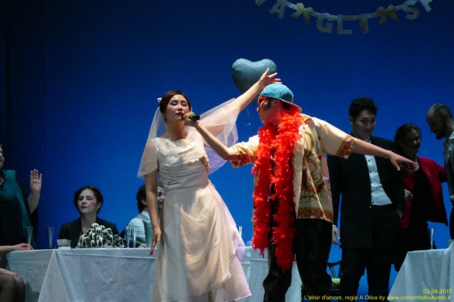 Elisir d'amore regia Alberto Oliva 