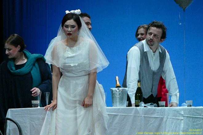 Elisir d'amore regia Alberto Oliva 