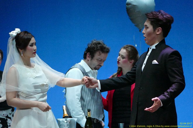 Elisir d'amore regia Alberto Oliva 