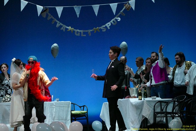 Elisir d'amore regia Alberto Oliva 
