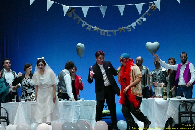 Elisir d'amore regia Alberto Oliva 
