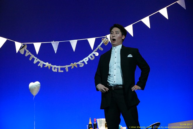 Elisir d'amore regia Alberto Oliva 