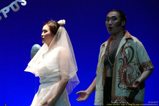 Elisir d'amore regia Alberto Oliva 