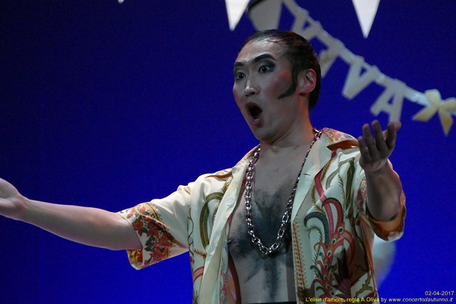 Elisir d'amore regia Alberto Oliva 