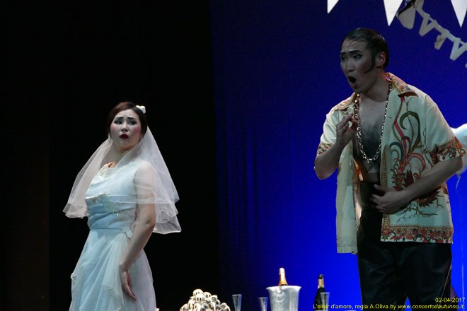 Elisir d'amore regia Alberto Oliva 