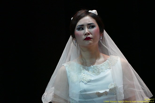 Elisir d'amore regia Alberto Oliva 