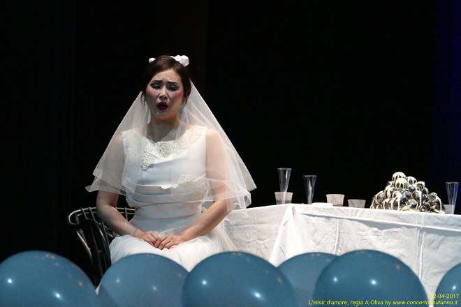 Elisir d'amore regia Alberto Oliva 